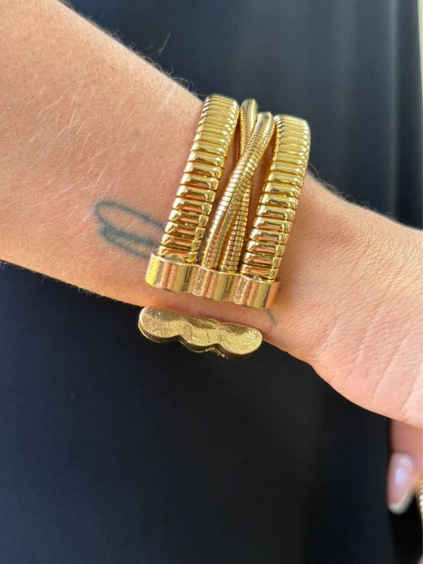 BRACELETE TRIO DOURADO