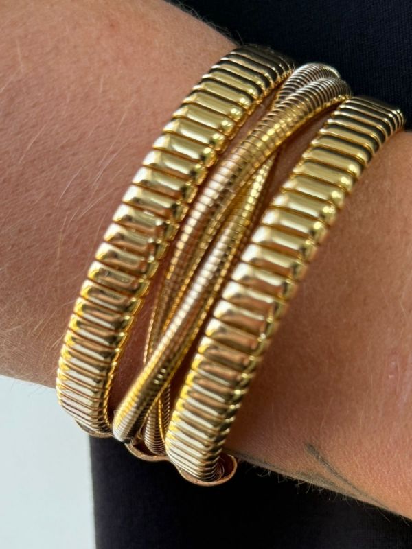 BRACELETE TRIO DOURADO