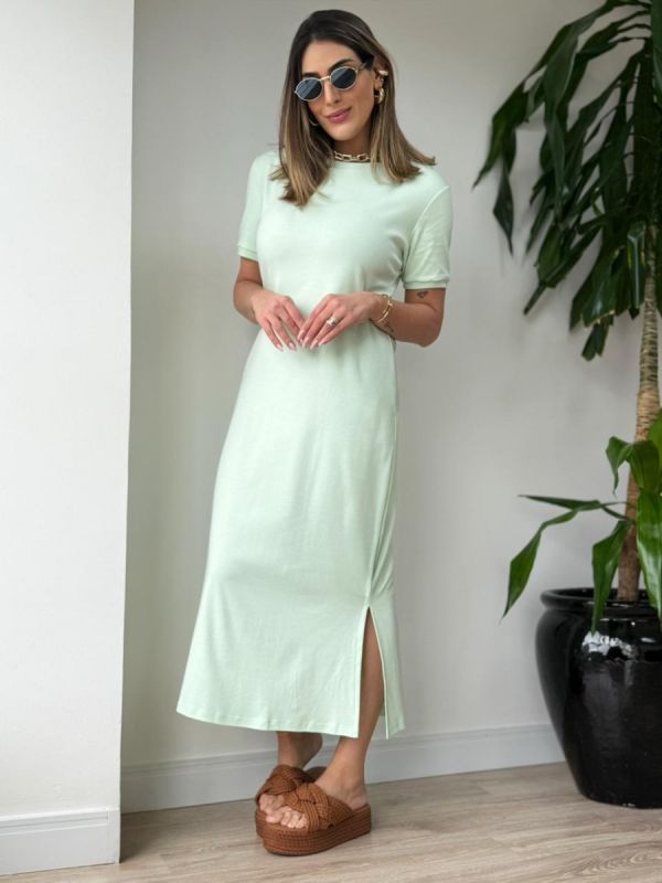 VESTIDO TSHIRT MIDI