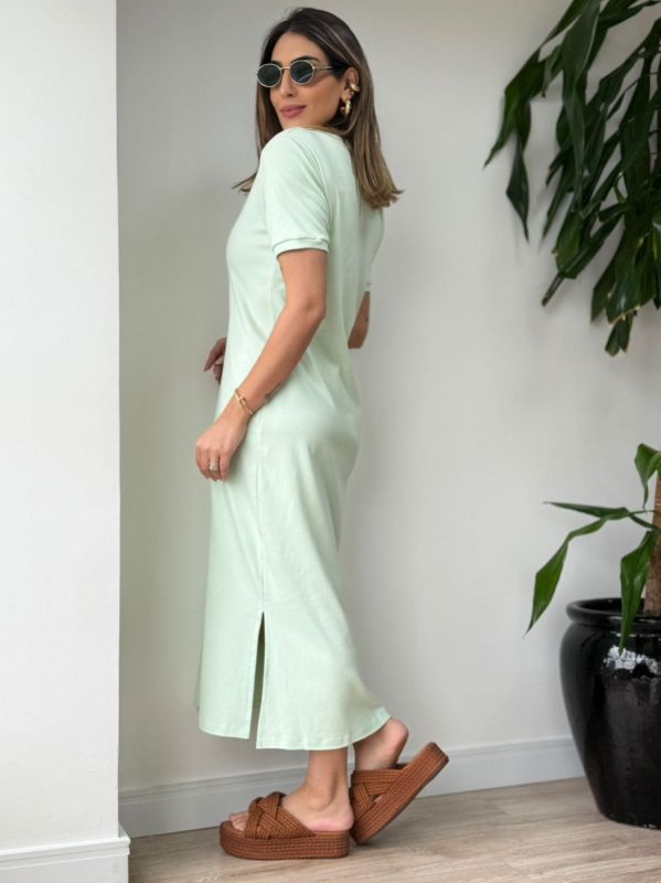VESTIDO TSHIRT MIDI