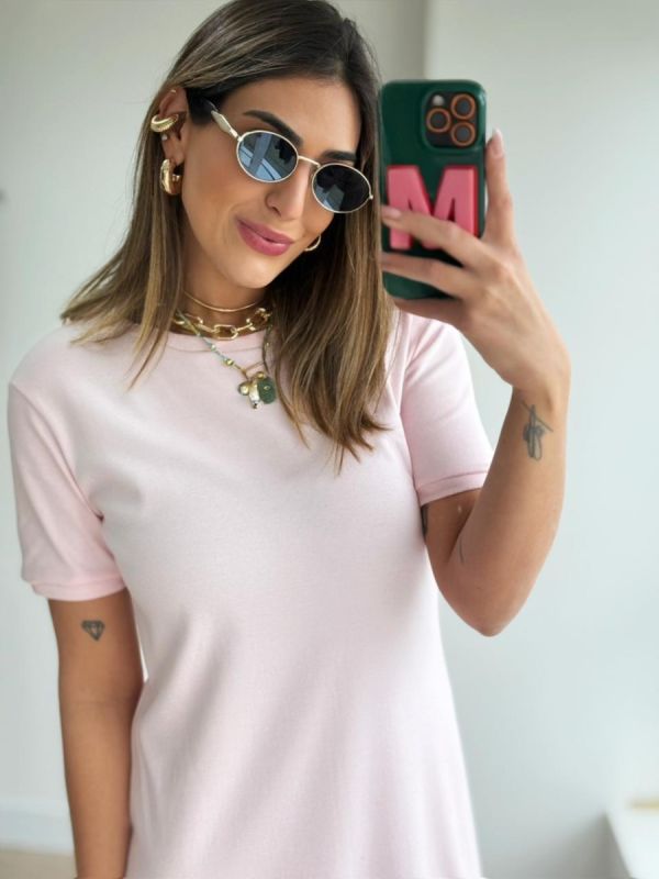 VESTIDO TSHIRT MIDI